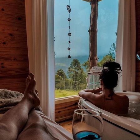 Cabana Refugio - Pousada Colina Dos Ventos Urubici Kültér fotó