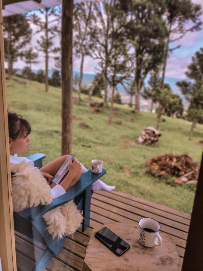 Cabana Refugio - Pousada Colina Dos Ventos Urubici Kültér fotó