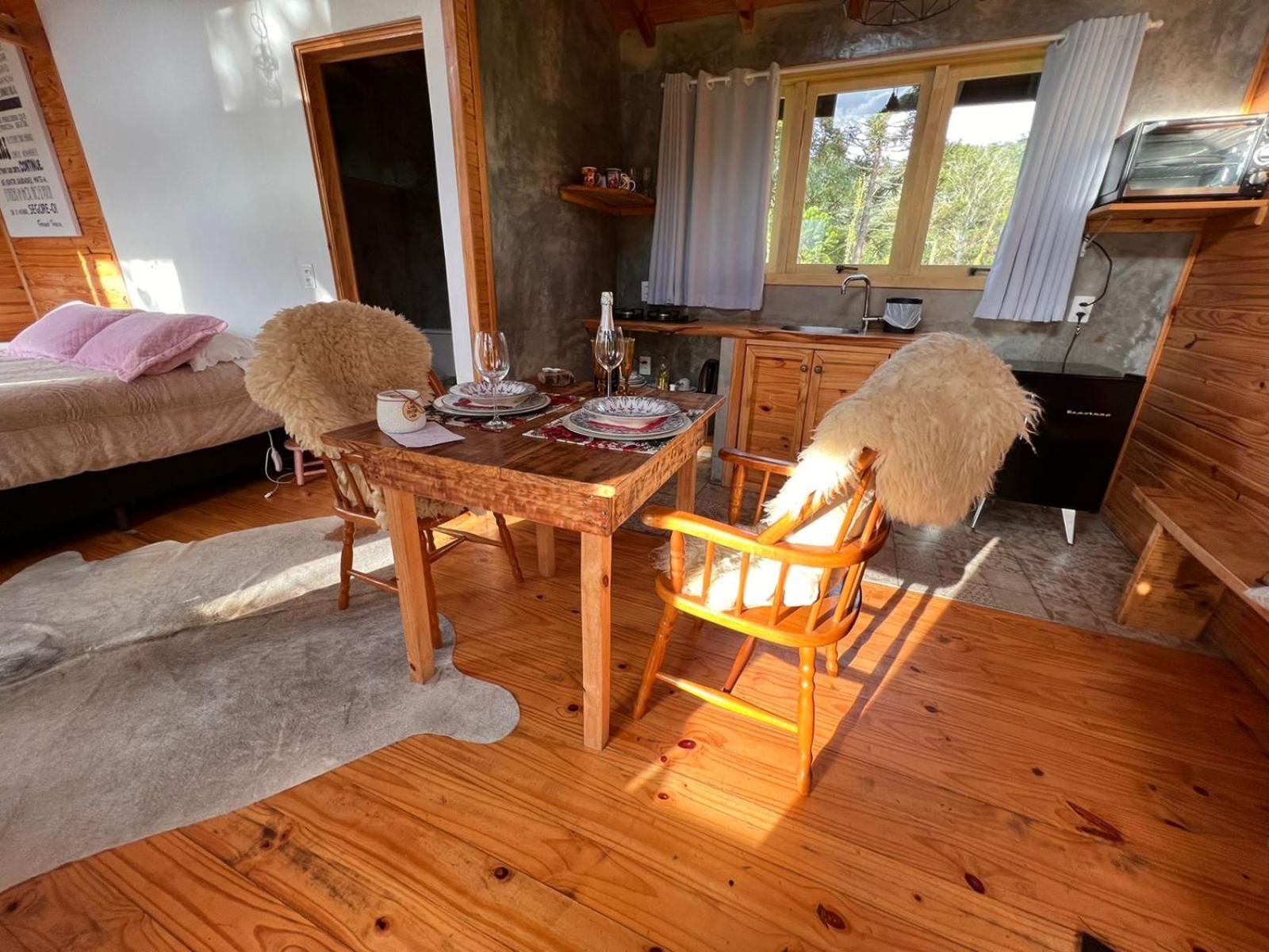 Cabana Refugio - Pousada Colina Dos Ventos Urubici Kültér fotó